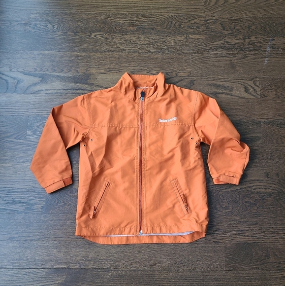 Timberland Other - Timberland Kids Orange Windbreaker Jacket sz.6 unlined